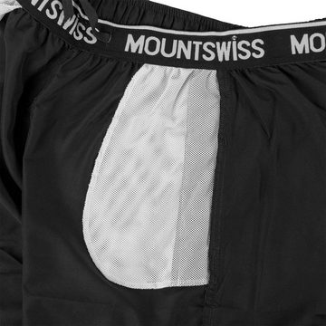 Mount Swiss Shorts Mount Swiss Kurze leichte Freizeithose Herren (1-tlg)