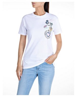 Replay T-Shirt Damen T-Shirt (1-tlg)