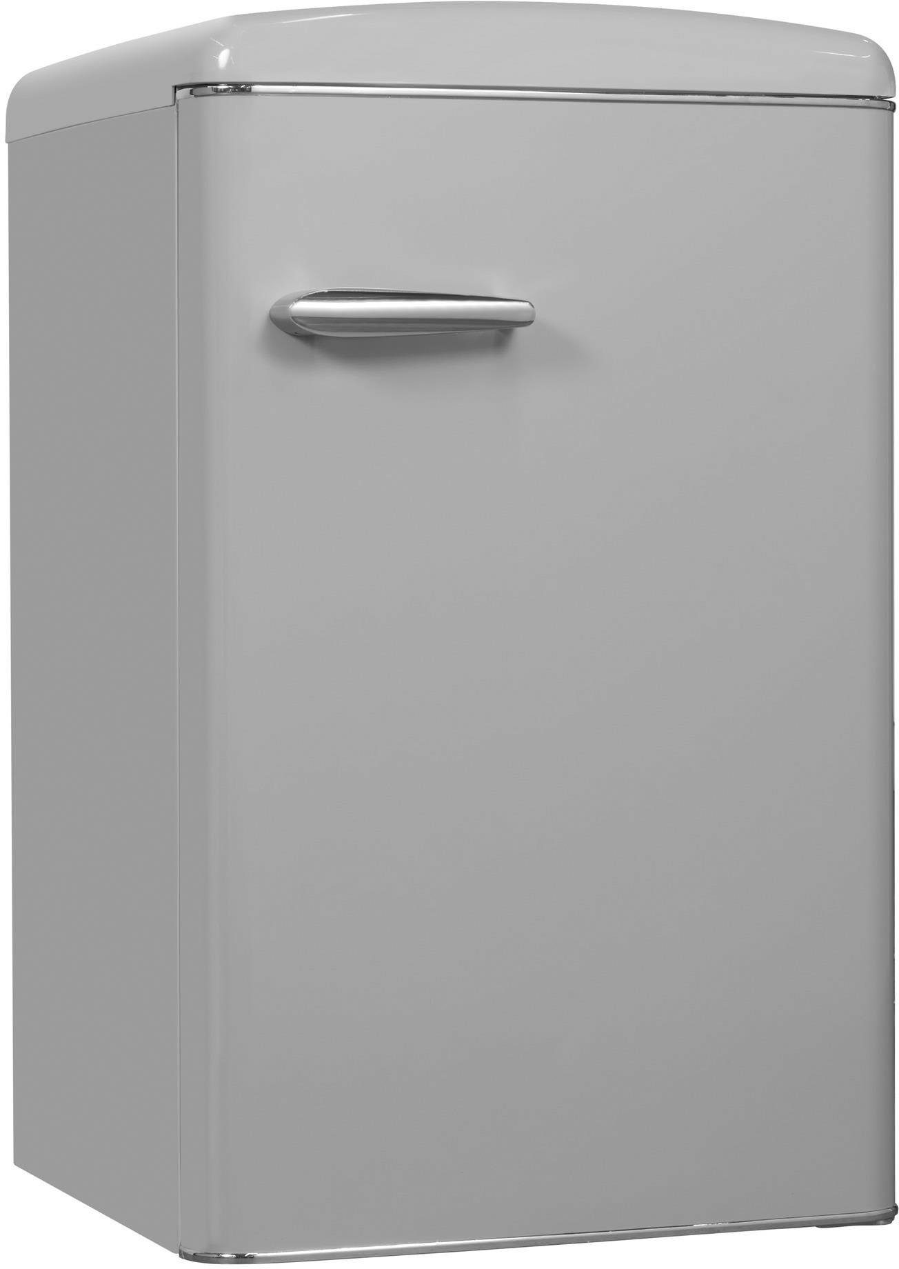 RKS120-V-H-160F hoch, exquisit cm 55 cm 89,5 grau, Kühlschrank breit