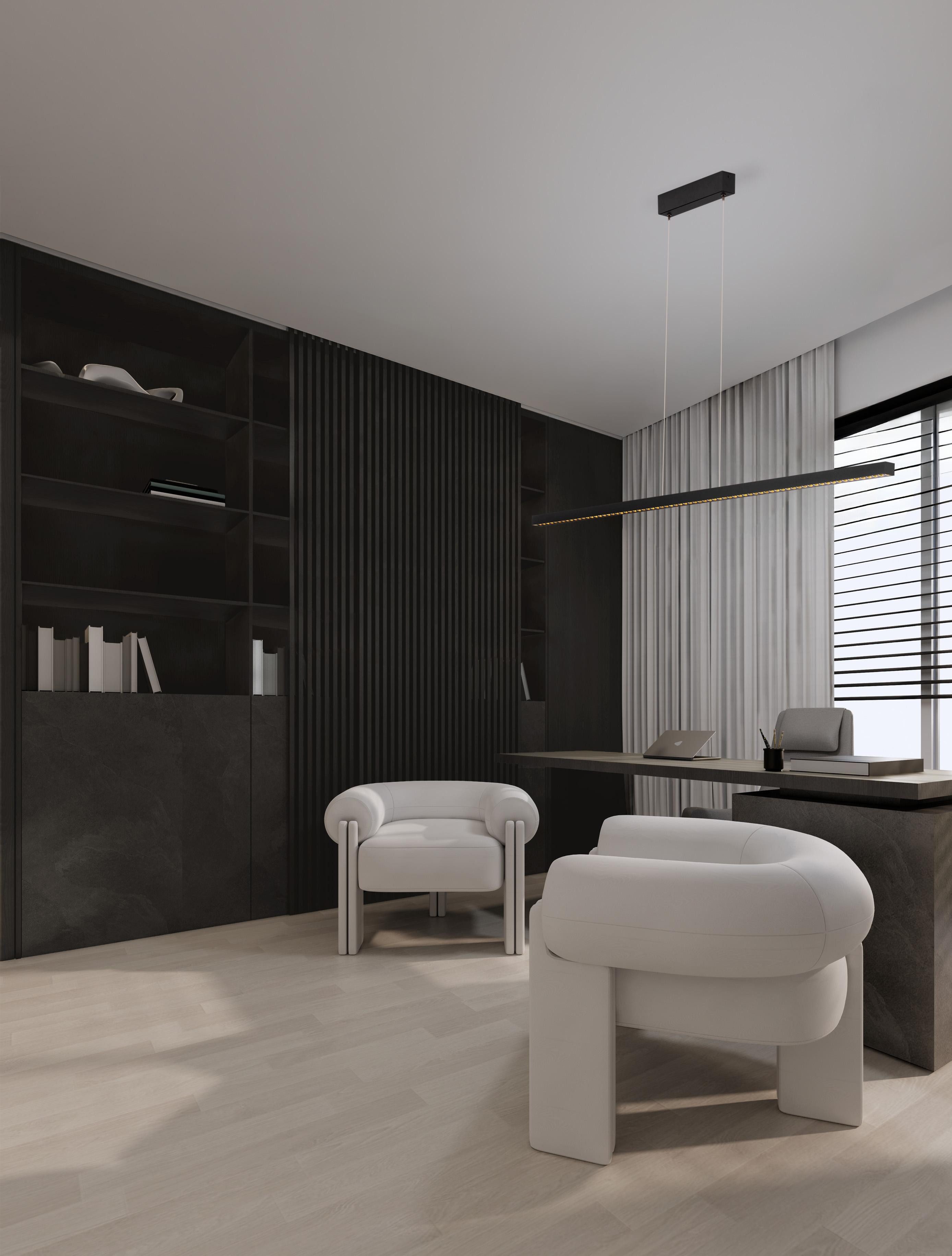 Nova Luce Pendelleuchte DEOS, LED fest integriert, Warmweiß