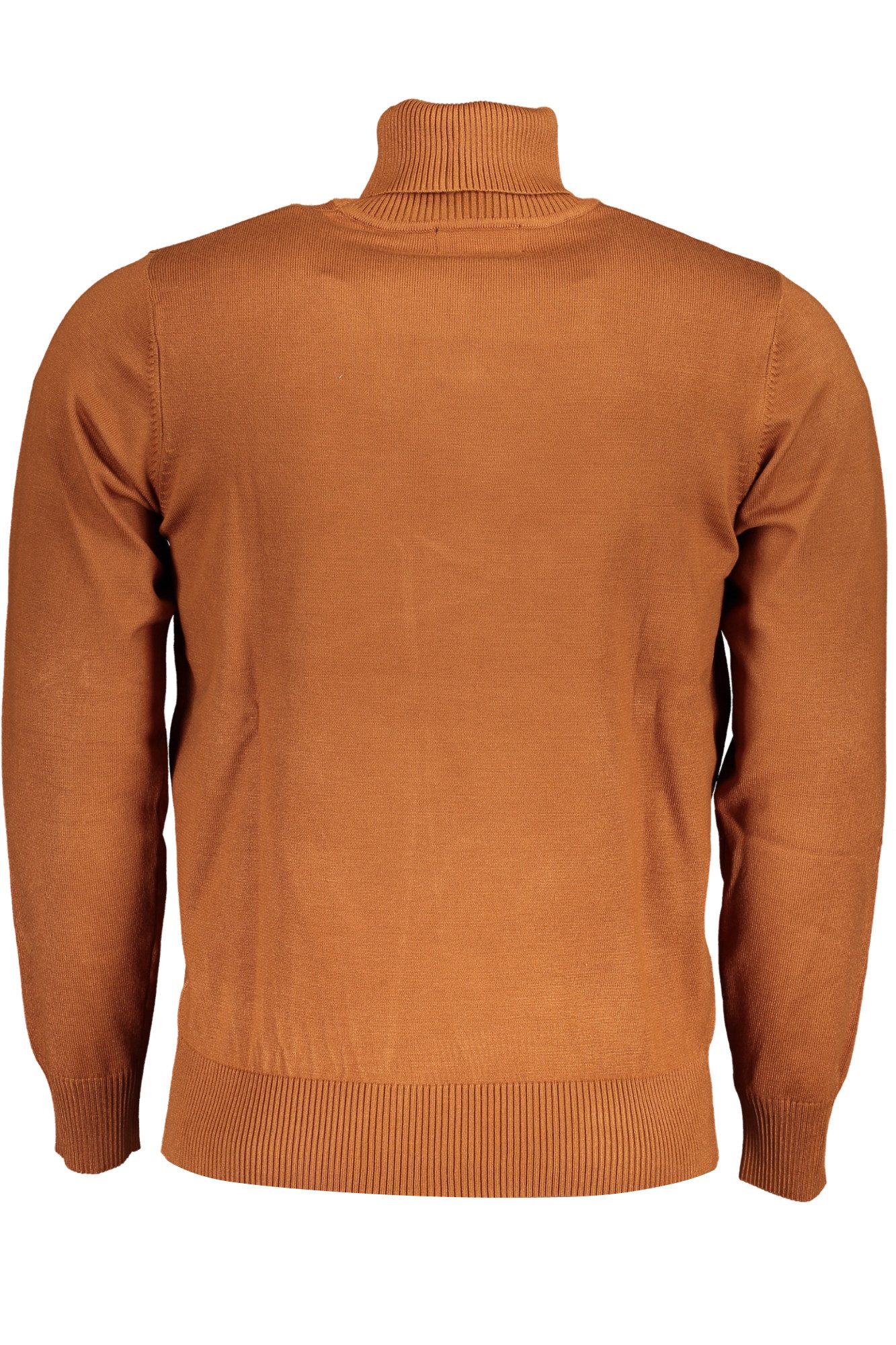 U.S. GRAND POLO Strickpullover Elegantes Herren Langarmshirt Braun mit Roll günstig online kaufen