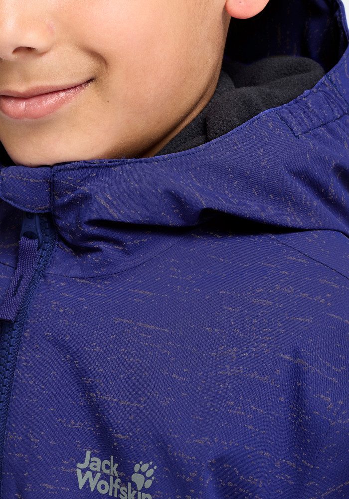 Jack Wolfskin Outdoorjacke GO GLOW JKT K Winterjacke für Kinder, wasserdicht, warm