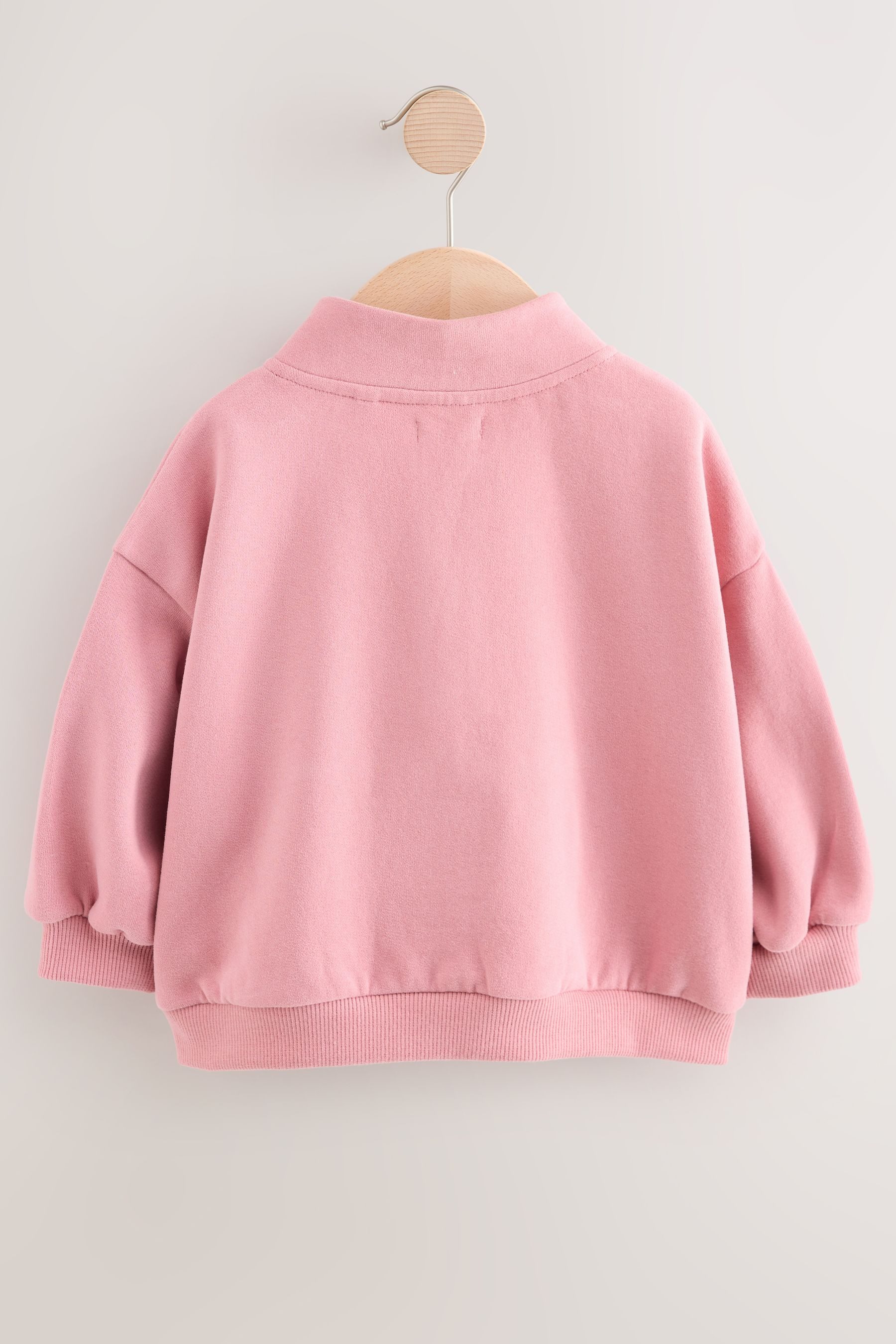 Next Sweatshirt Sweatshirt mit halblangem Reißverschluss (1-tlg) – Bild 2 von 5