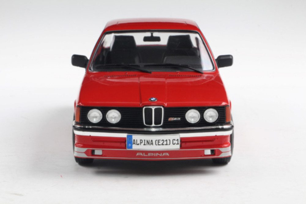 Solido Modellauto BMW Alpina E21 C1 2.3 1980 rot, Maßstab 1:18