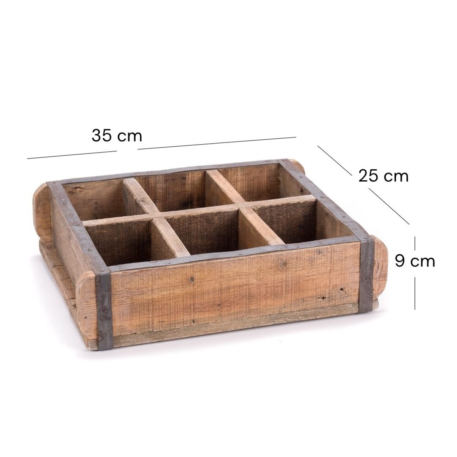 DESIGN DELIGHTS Truhe HOLZ ZIEGELFORM "BRICK", günstig online kaufen