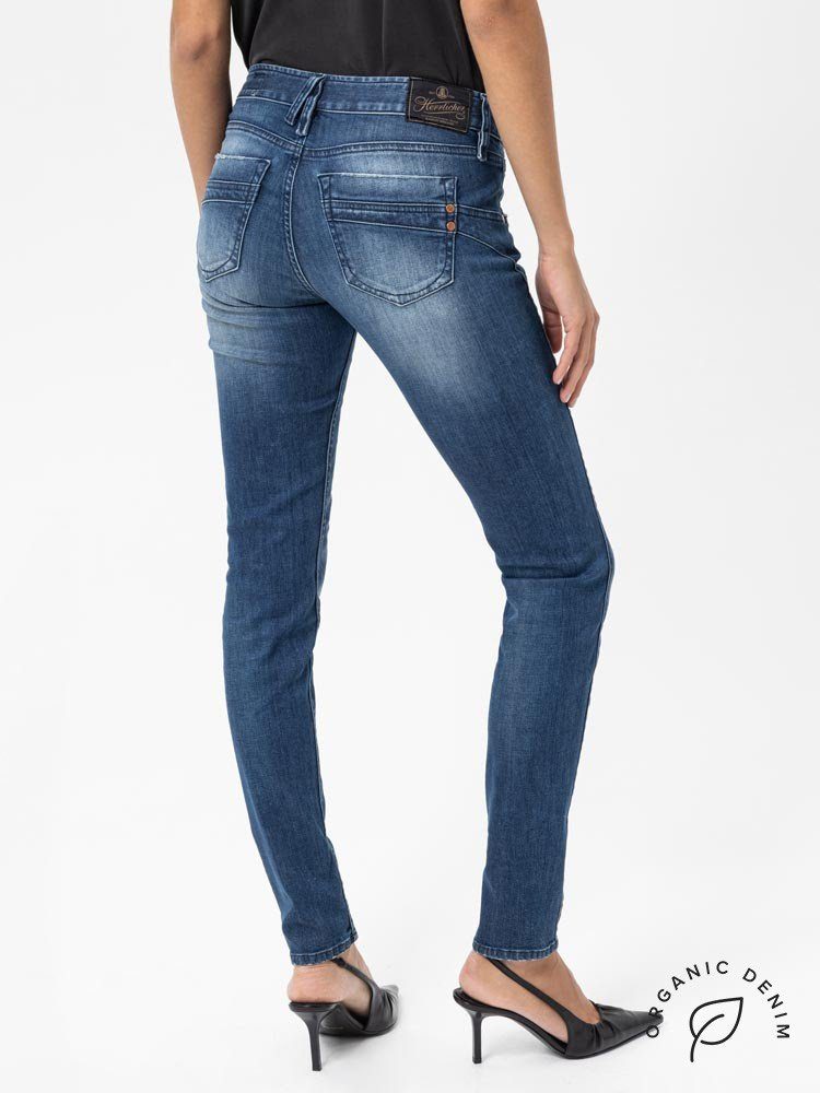 Herrlicher Stretch-Jeans Slim TOUCH blue core 5705-OD100-603 Organic HERRLICHER Denim