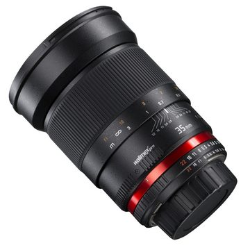 Walimex Pro 35/1,4 DSLR Nikon F AE Weitwinkelobjektiv