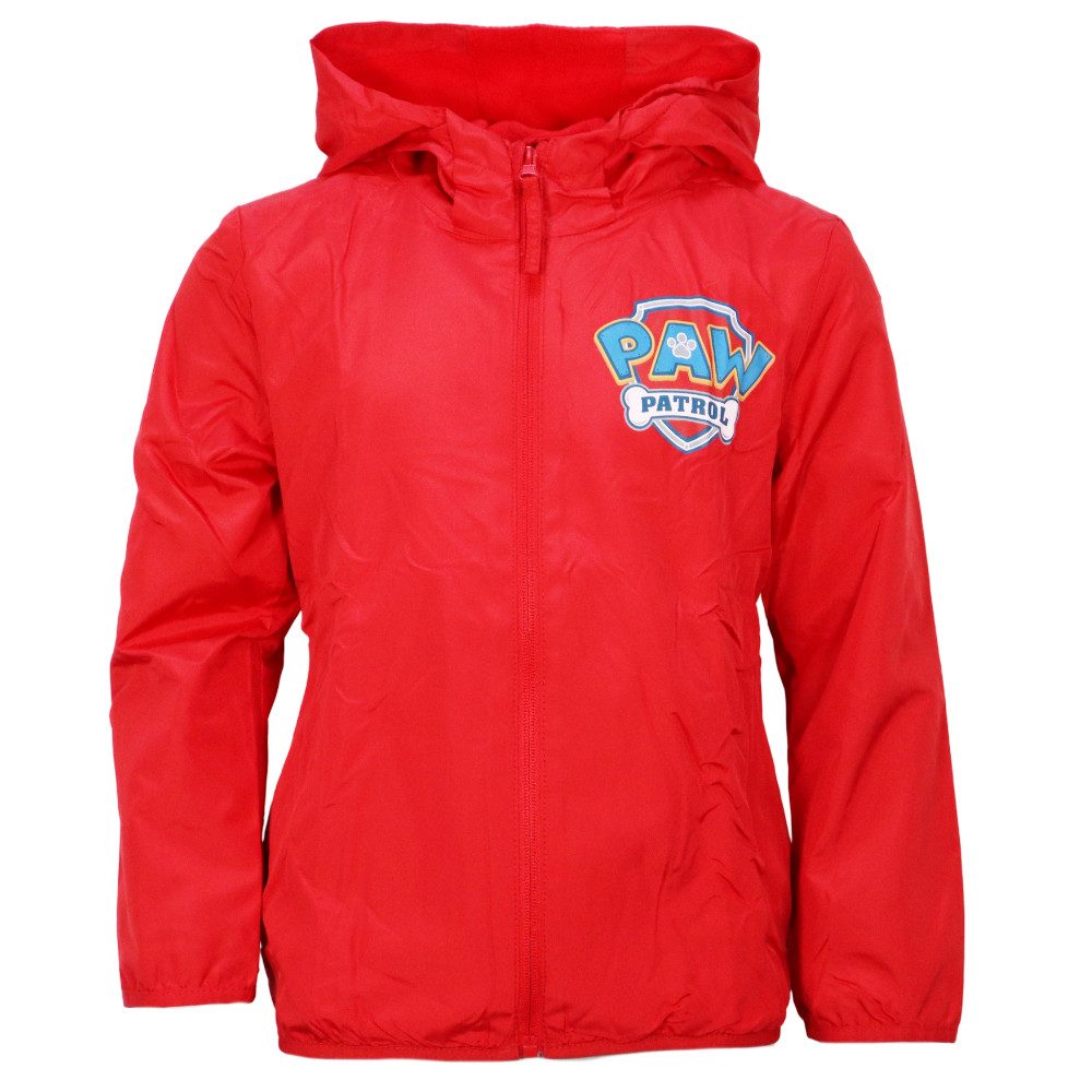 PAW PATROL Kapuzenfleecejacke Paw Patrol Kinder Jungen Herbst Jacke mit Kapuze Gr. 98 bis 128
