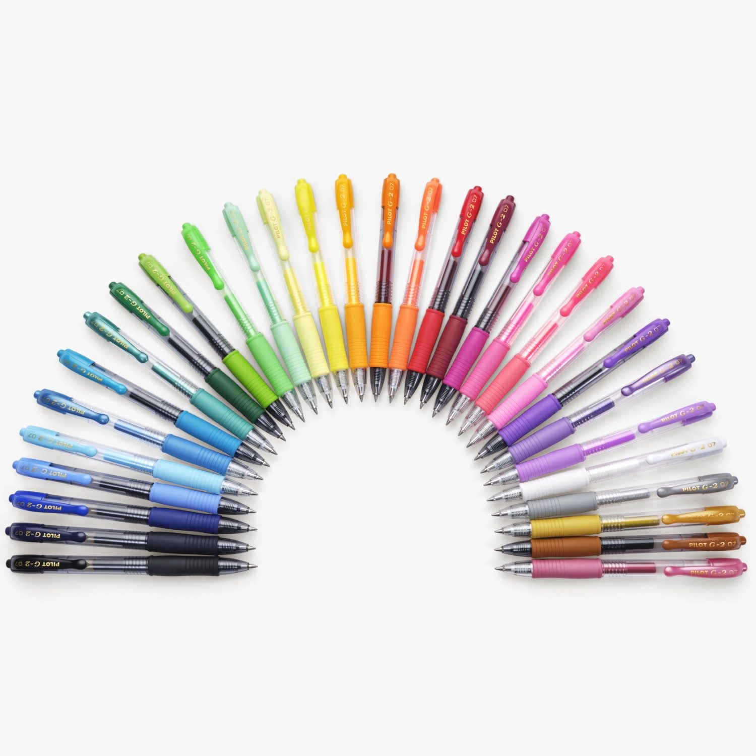 Pilot Pen Gelschreiber G2 0.7 12er-Set