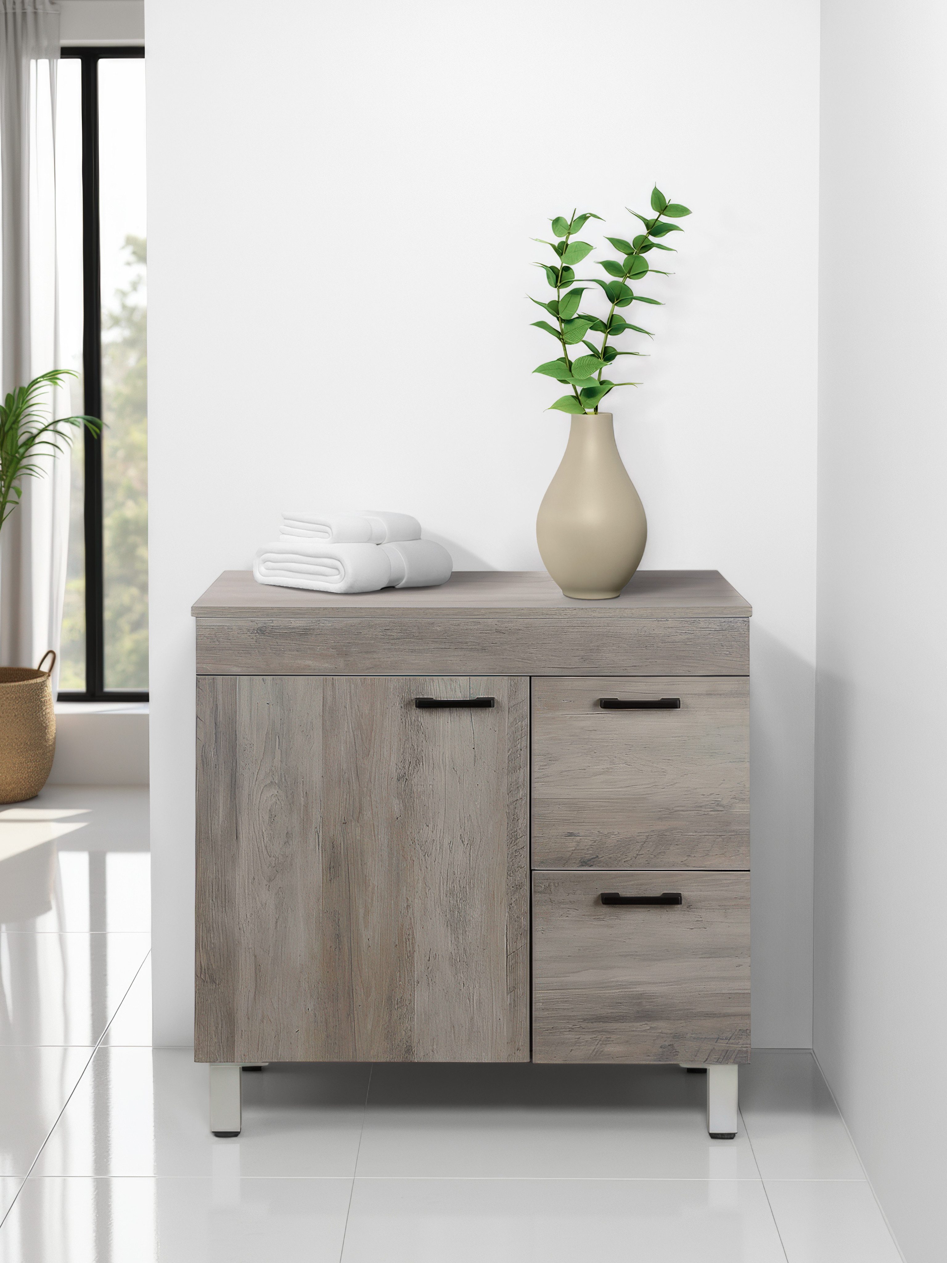 welltime Waschtisch Florenz, Badezimmerschrank,Badschrank, Stauraum Waschti günstig online kaufen