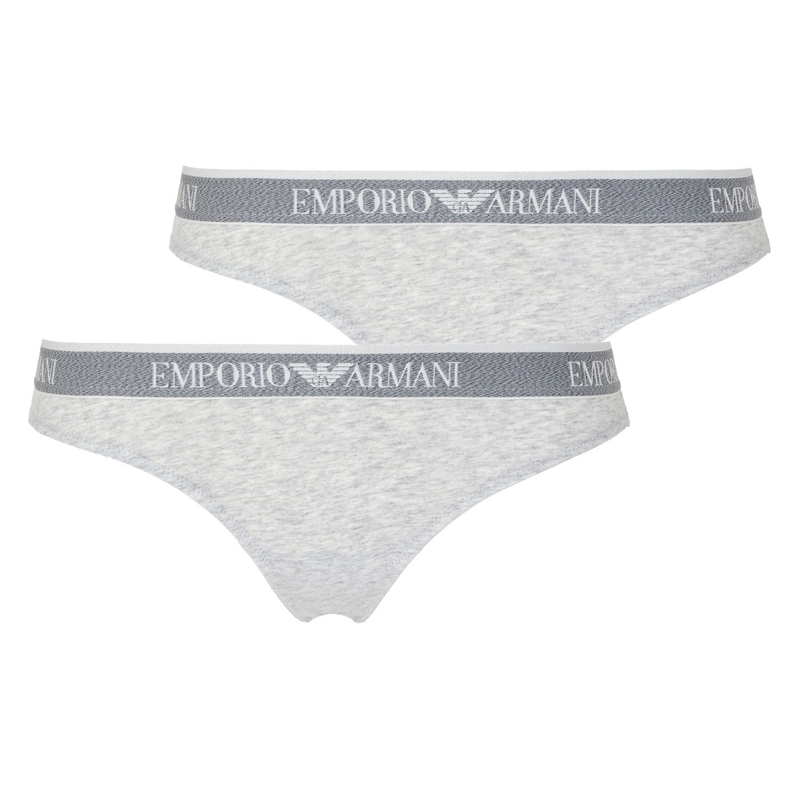 Emporio Armani Brasilslip 2er Pack Brazilian Slip (2-St) mit elastischem Logobund