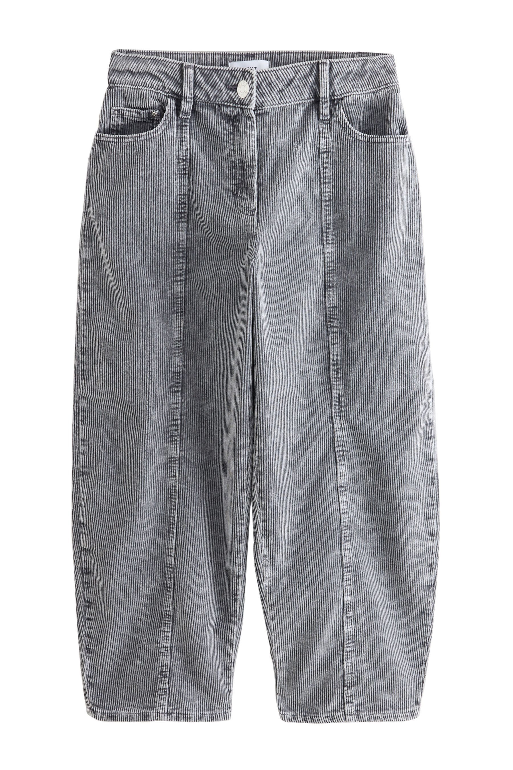 Next Cordhose Cordhose mit Barrel-Bein, Kurzgröße (1-tlg)