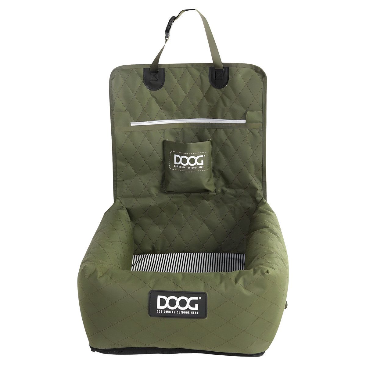 DOOG Hunde-Autositz Autositz / Car Seat Green