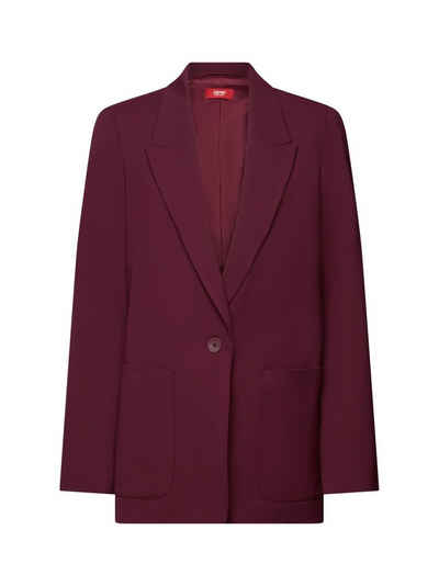 Esprit Collection Longblazer Blazer in lockerer Passform