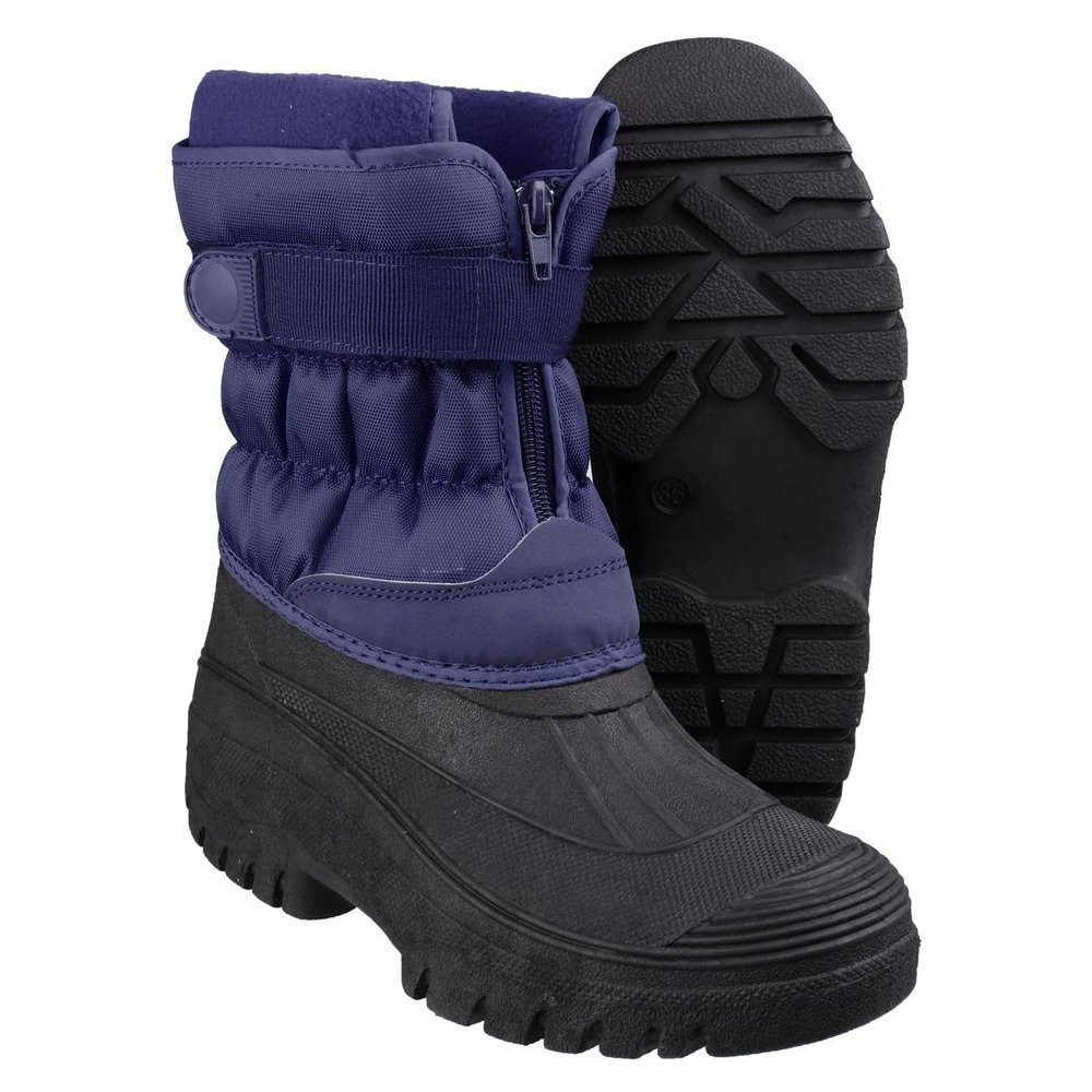 Cotswold Chase Touch Fastening And Zip UP Winter Boot Non Safety Gummistiefel