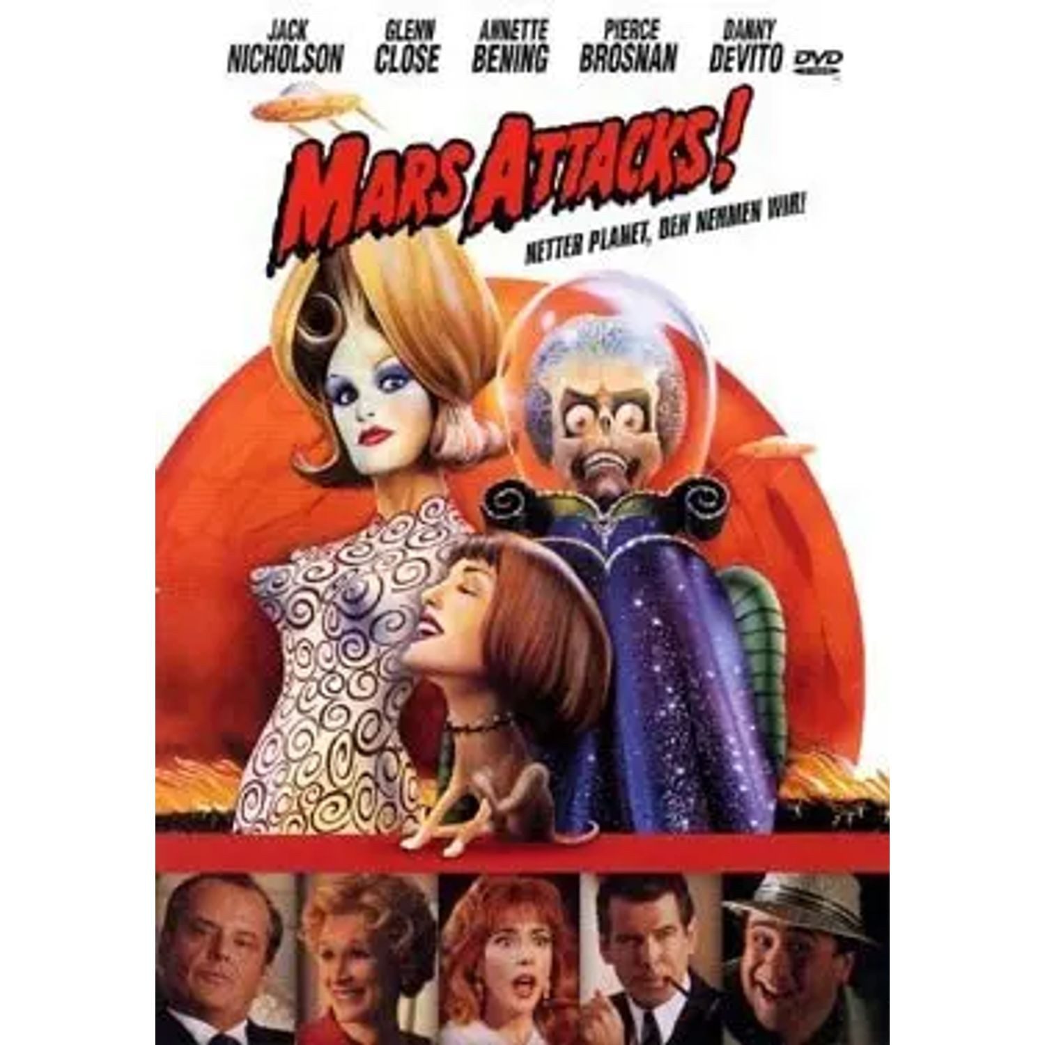 Warner Bros. DVD Mars Attacks!