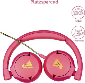POGS 85 dB-Lautstärke Kinder-Kopfhörer (für Gehörschutz ohne Klangverlust. Anpassbar und faltbar für perfekten Sitz und einfache Aufbewahrung, Stabiles, leichtes Design aus robusten MaterialienLanglebiger Komfort)