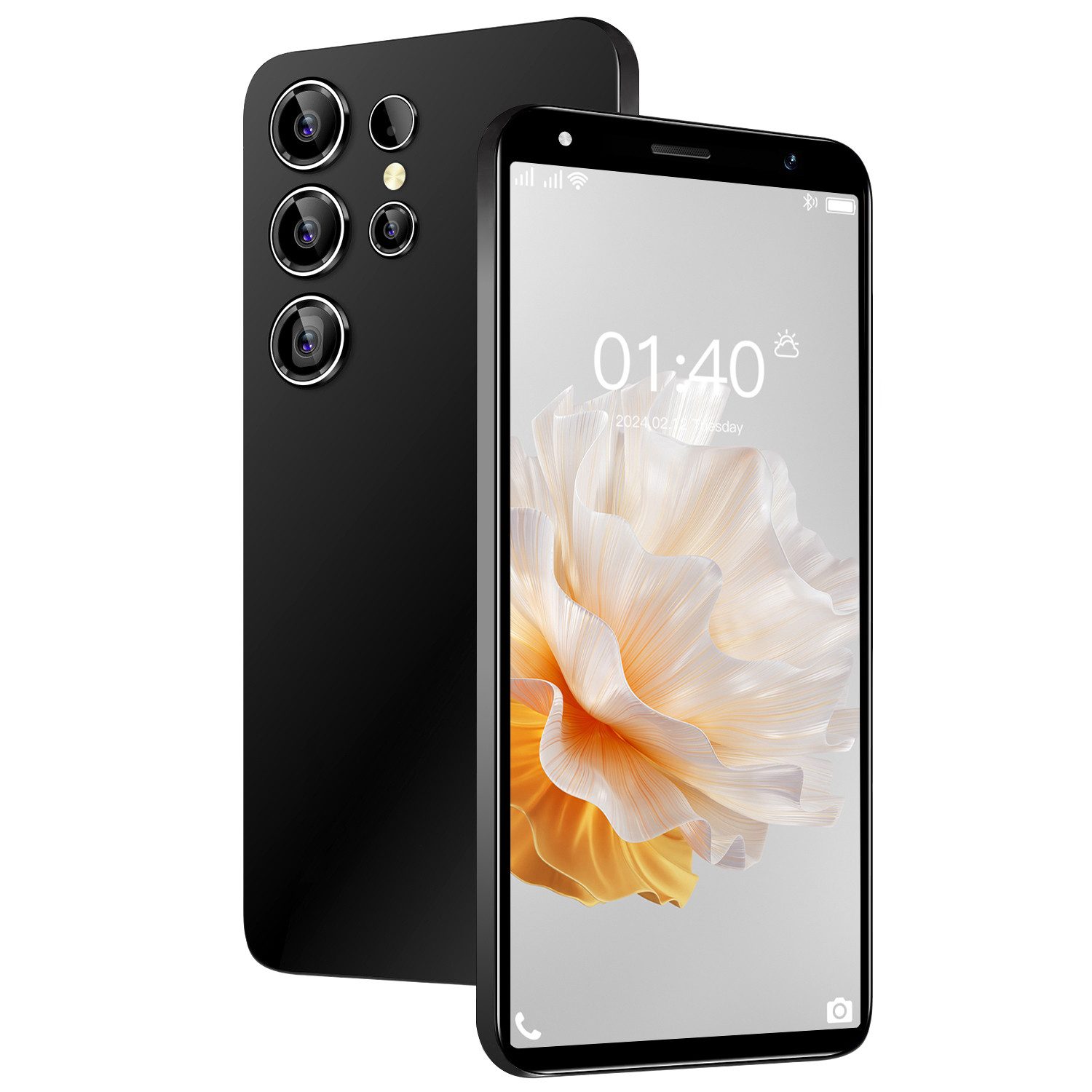 HT C27 Smartphone (2 MP Kamera, 5,0-Zoll-Bildschirm, 2GRAM+16GROM, Android 8.1, 2MP+2MP Dual Kameras)
