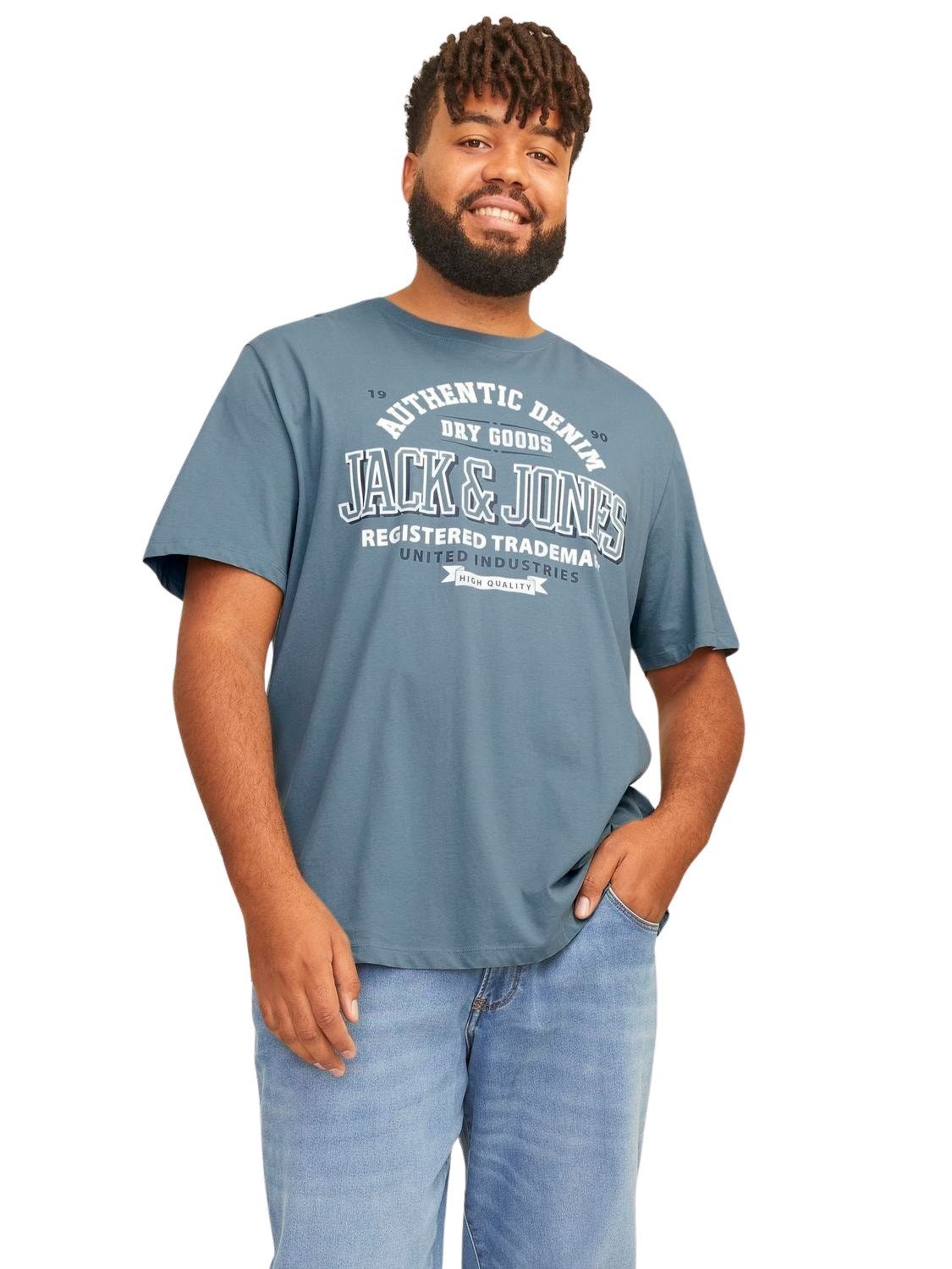 Jack & Jones Plus Print-Shirt (2er-Pack) günstig online kaufen