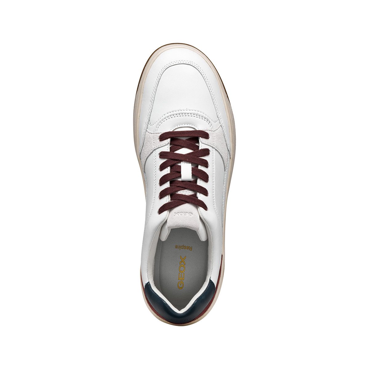 Geox GEOX SEDRAL COURT, Sneaker, Weiß,kombiniert, Herren Sneaker