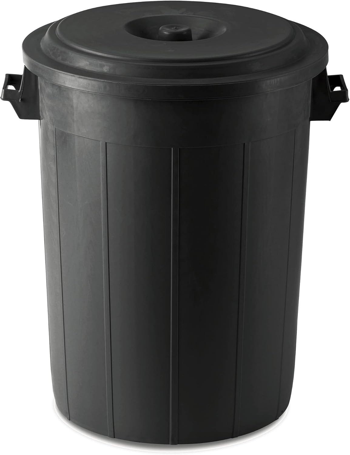 Kerbl Mülltonnenbox Futtertonne mit Deckel 70L schwarz (1 St)