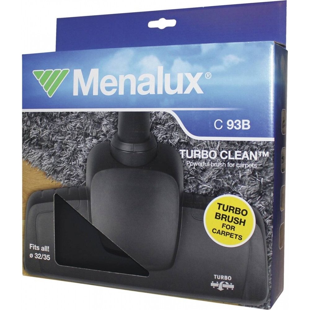 Menalux Turbodüse menalux c93b turbodüse für Staubsauger., Zubehör für Kompatibel mit vielen Staubsaugern, (Turbodüse für effektives Saugen), Effektives Saugen mit hoher Saugleistung