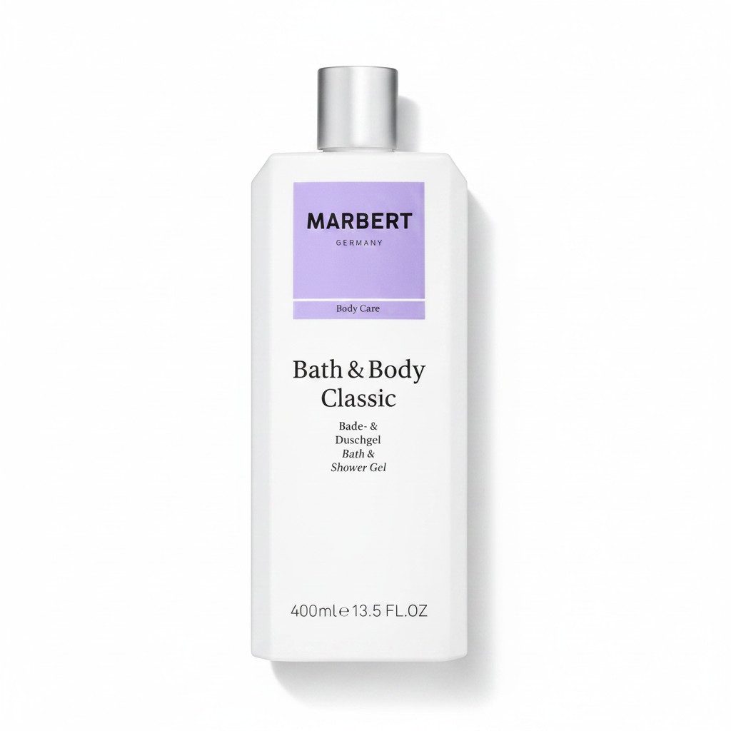 Marbert Körpercreme Marbert Bath & Body Classic Bade- & Duschgel 400 ml Flasche
