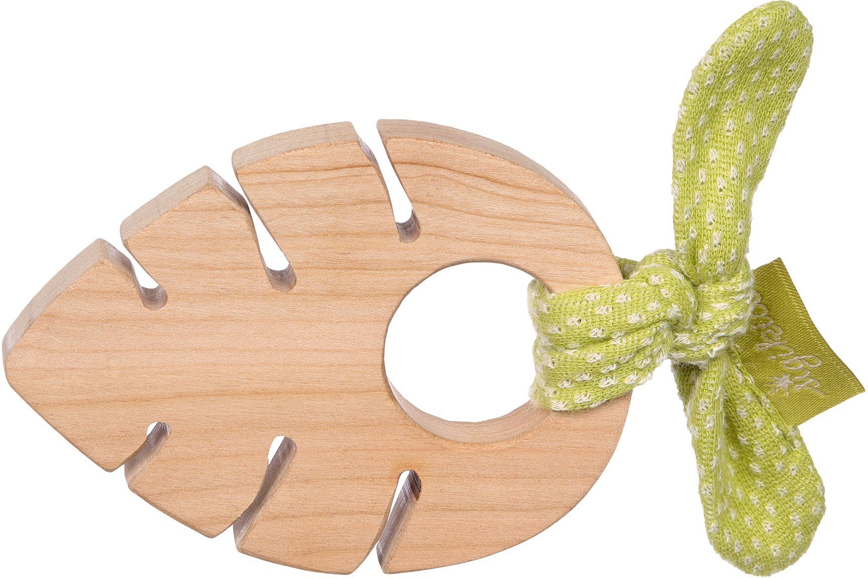 Image of Sigikid Greifling »Green Collection, Holzgreifling Blatt«, FSC®-Holz aus gewissenhaft bewirtschafteten Wäldern; Made in Europe