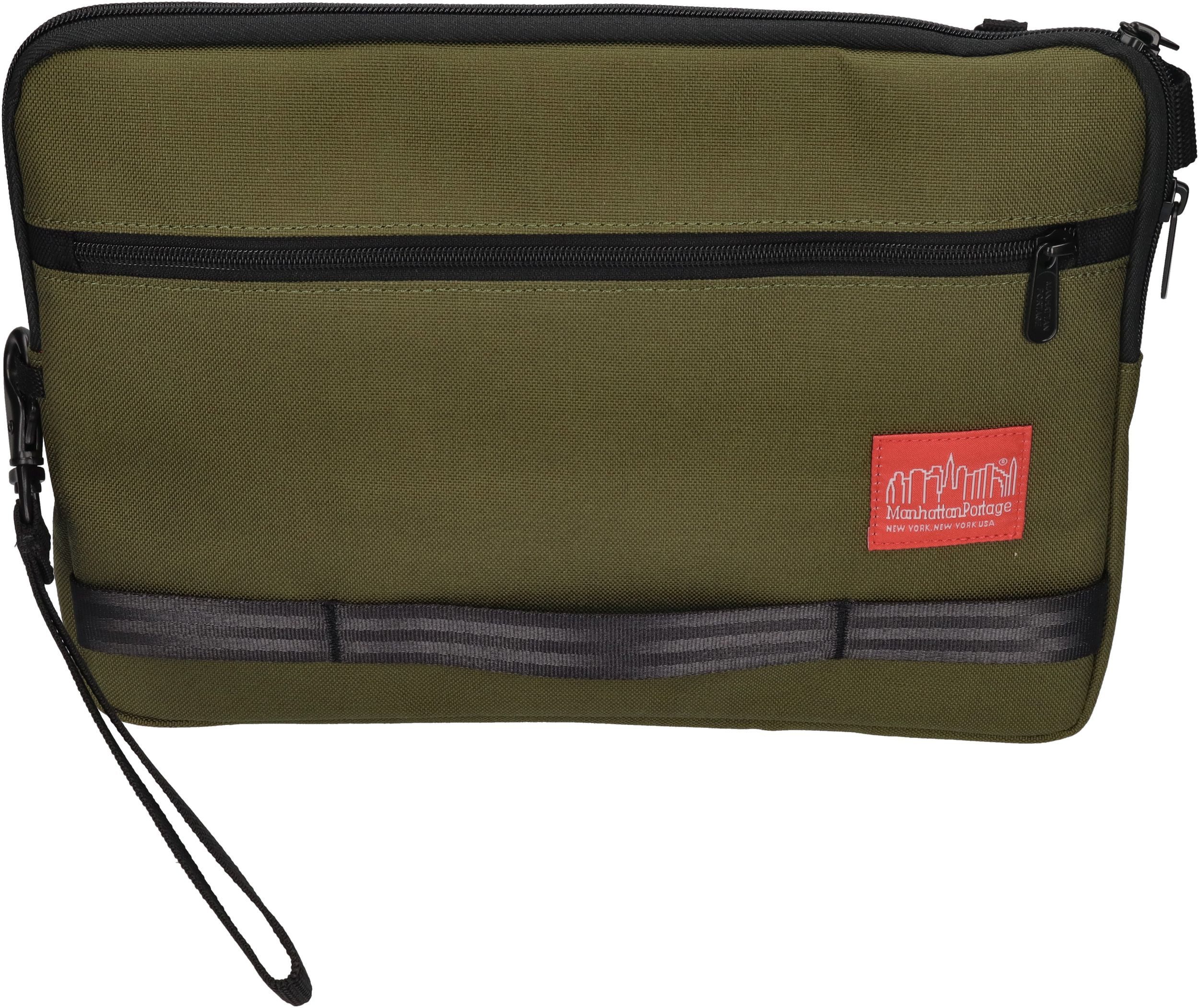 Manhattan Portage Umhängetasche Henry Portfolio Case (L) 1057, Olive