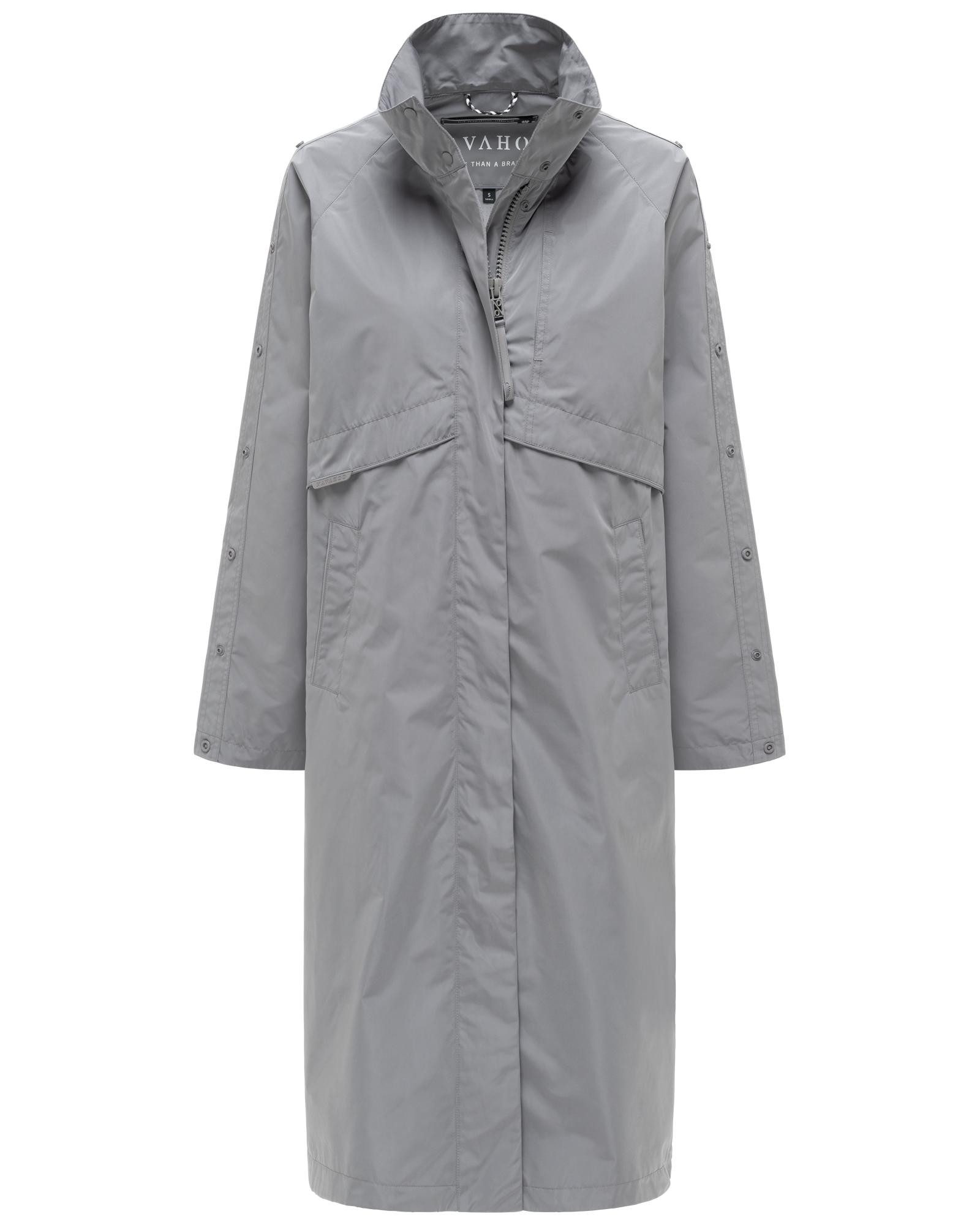 Navahoo Langmantel Zenblüte 14 Modischer oversized Damen Parka mit krempelbaren Ärmeln