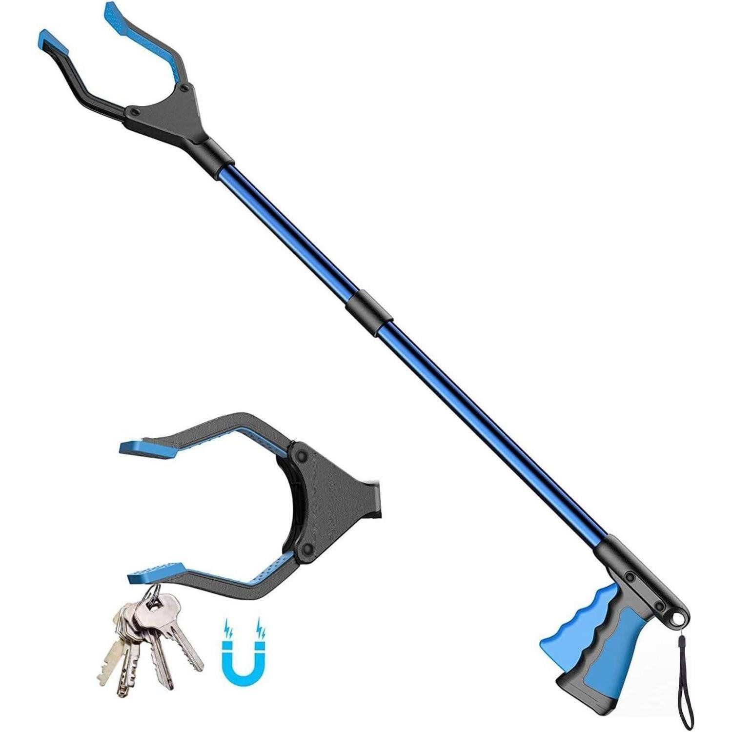 LuxusKollektion Greifzange Greifzange für Senioren Greifer Zange Teleskop 81cm Faltbar