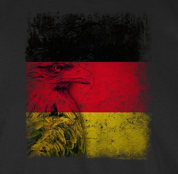 Shirtracer T-Shirt Deutschland WM Adler Flagge Germany 2024 Fussball EM Fanartikel