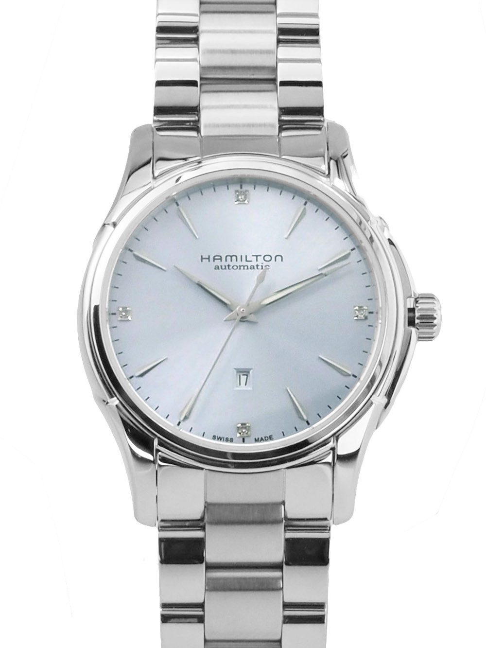 Hamilton Automatikuhr Swiss Made Damen Uhr H32315142 Jazzmaster Auto 35 mm Ø