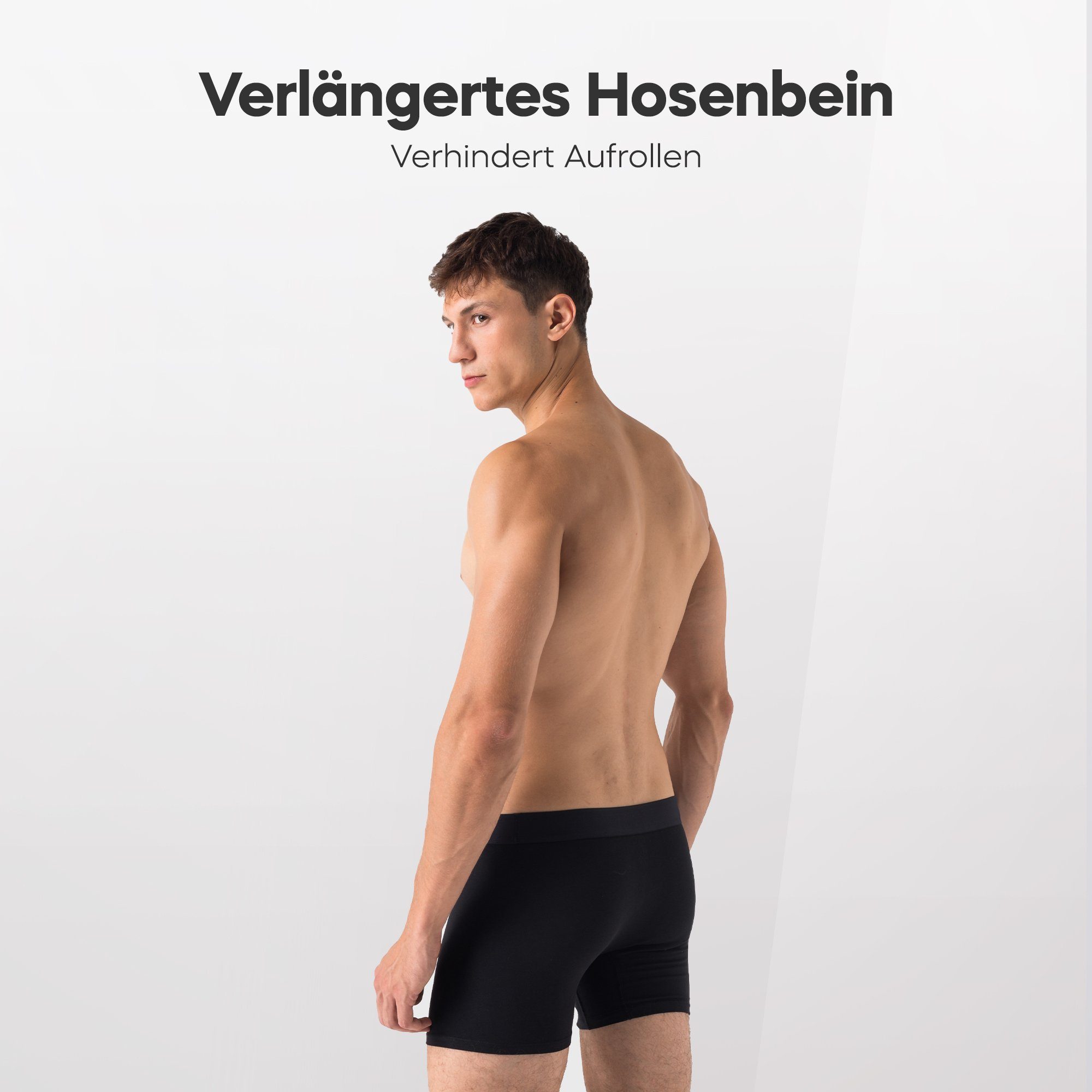 Burnell & Son Trunk Unterhosen aus Baumwolle für Herren Männer (Packung, Set, Spar-Pack, Spar-Packung, Spar-Set, 5-St., 5er-Pack) mit Komfortbund
