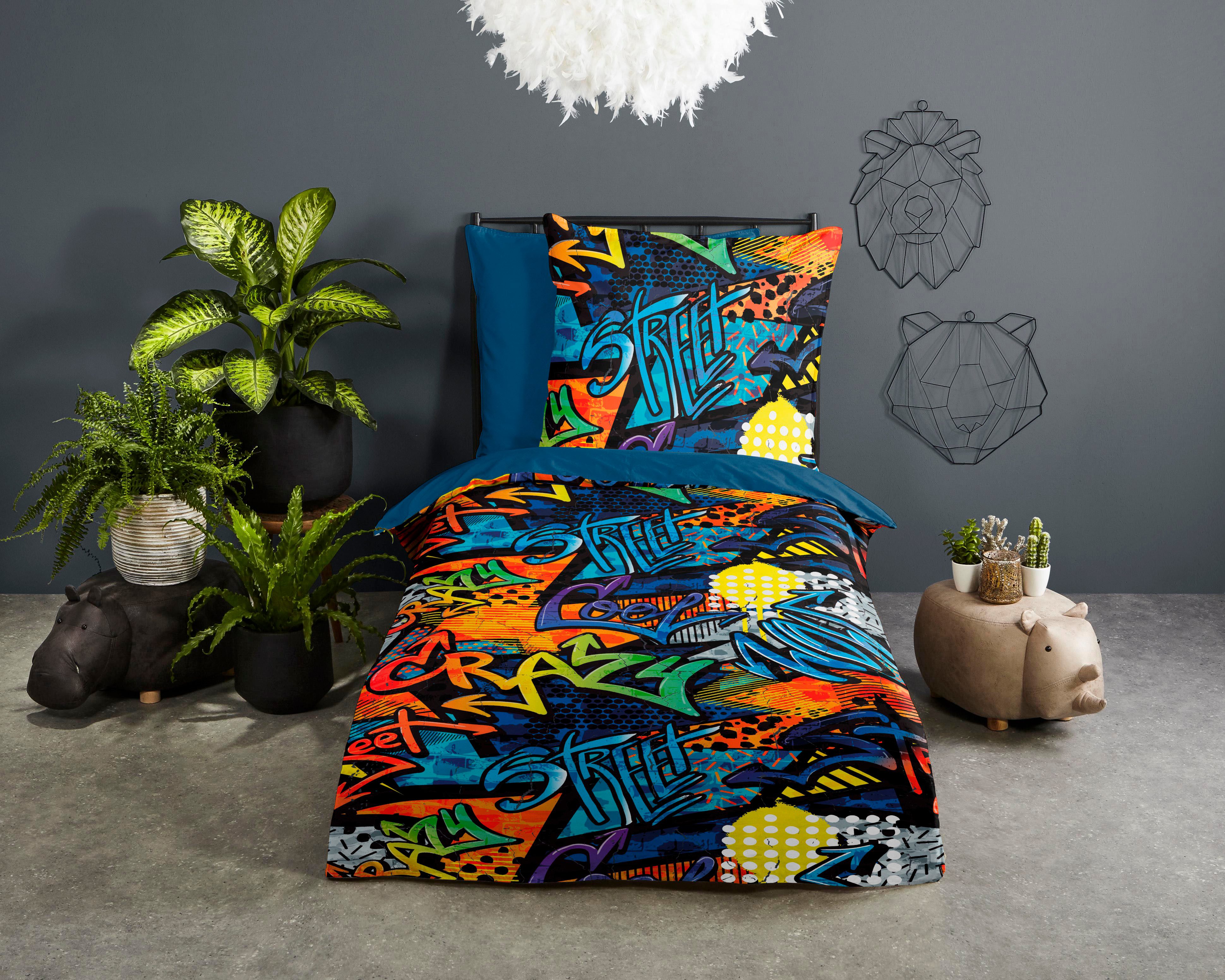 PURE luxury collection Kinderbettwäsche Jeff, Microfaser, günstig online kaufen