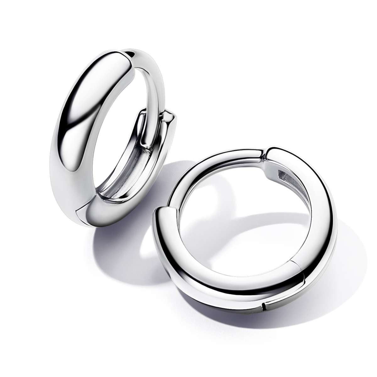 Pandora Paar Creolen 293286C00, für Damen Silber