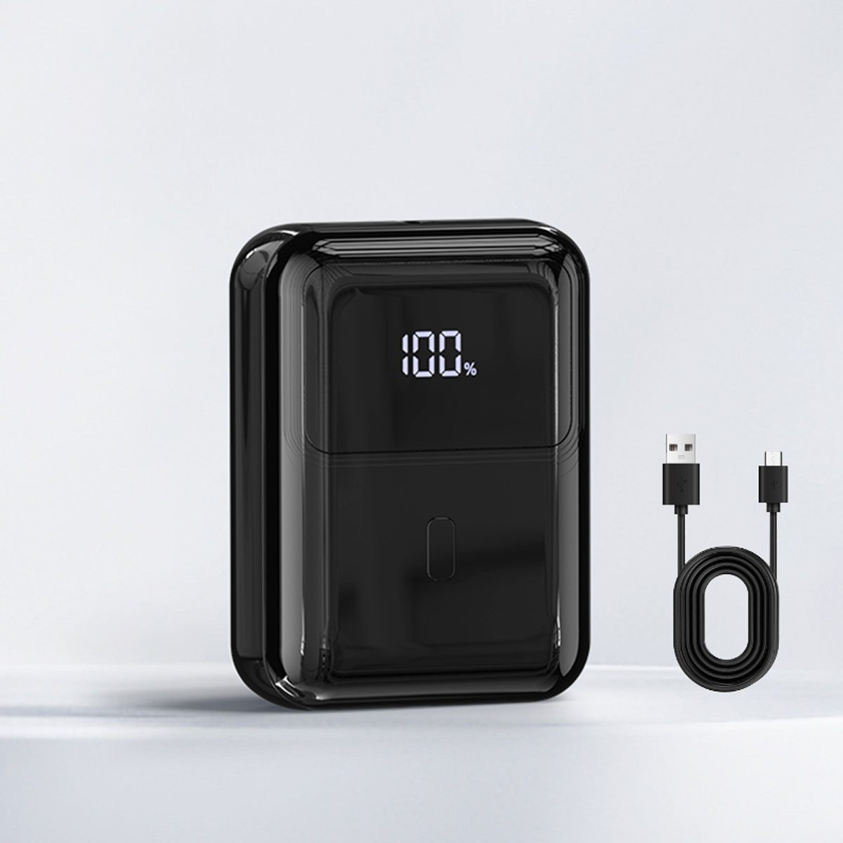 AeroAxis 10000 mAh, tragbares 22,5 W Schnellladung, 2 Ausgänge:USB-A, USB Typ-C Powerbank 10000 mAh