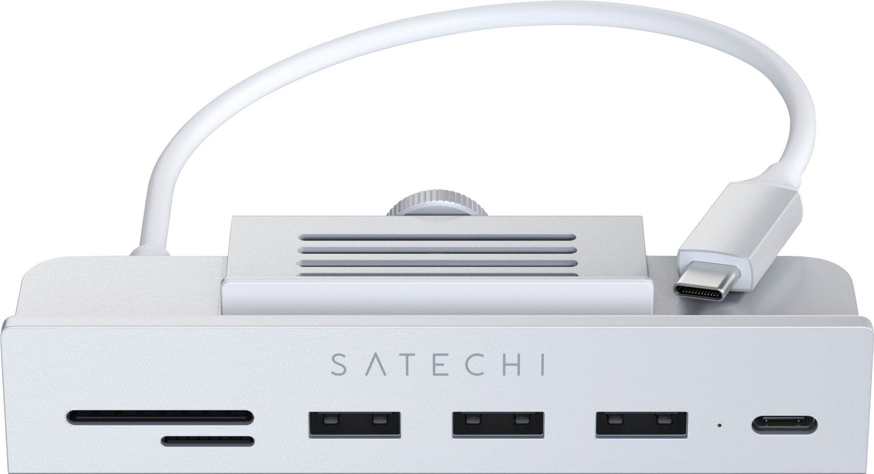 Satechi USB-C Clamp Hub for 24" iMac USB-Adapter USB 3.0 Typ A zu USB-C