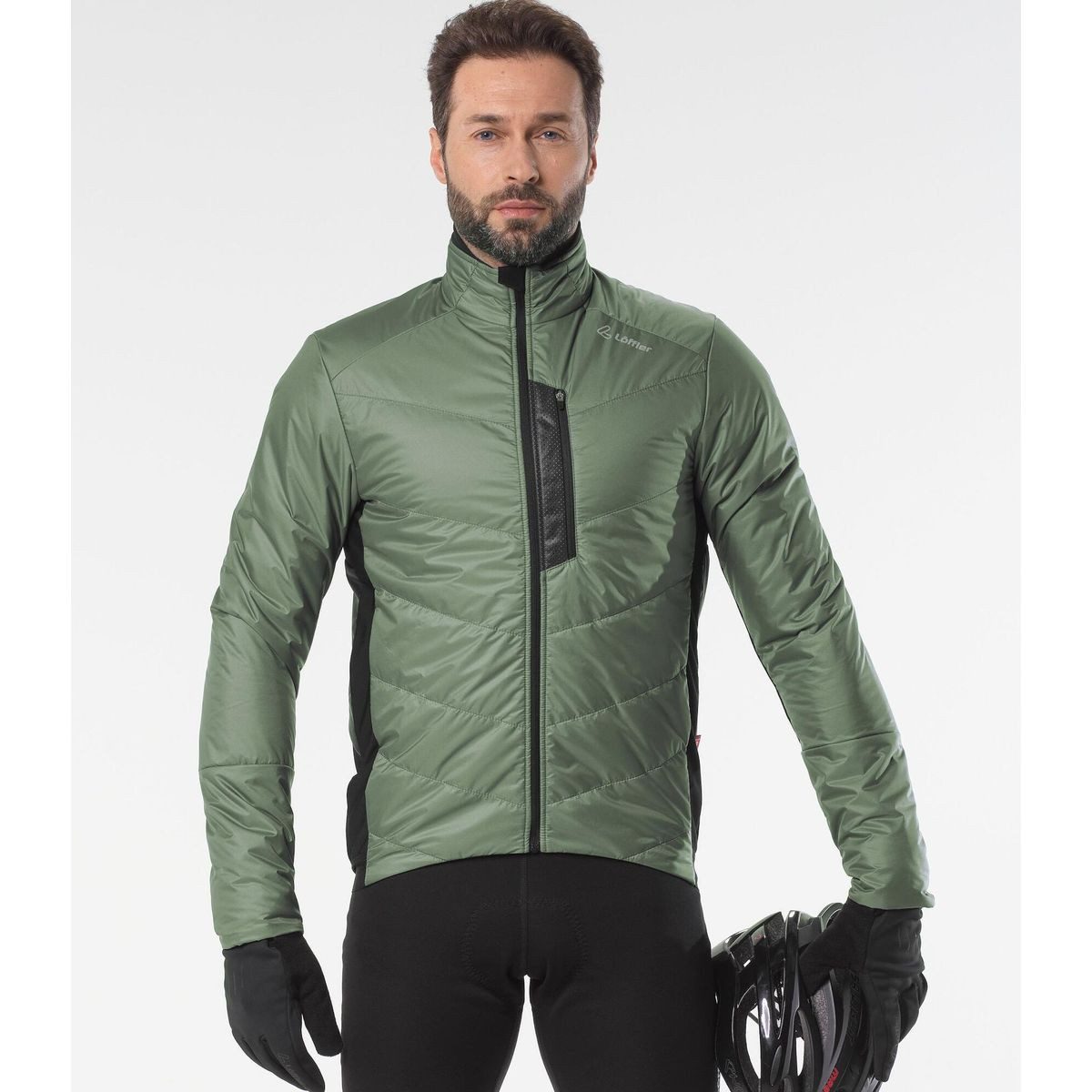 Löffler Fahrradjacke Men Bike Iso-jacket PL60 Hochfunktionale, winddichte Fahrradjacke mit PrimaLoft® GOLD