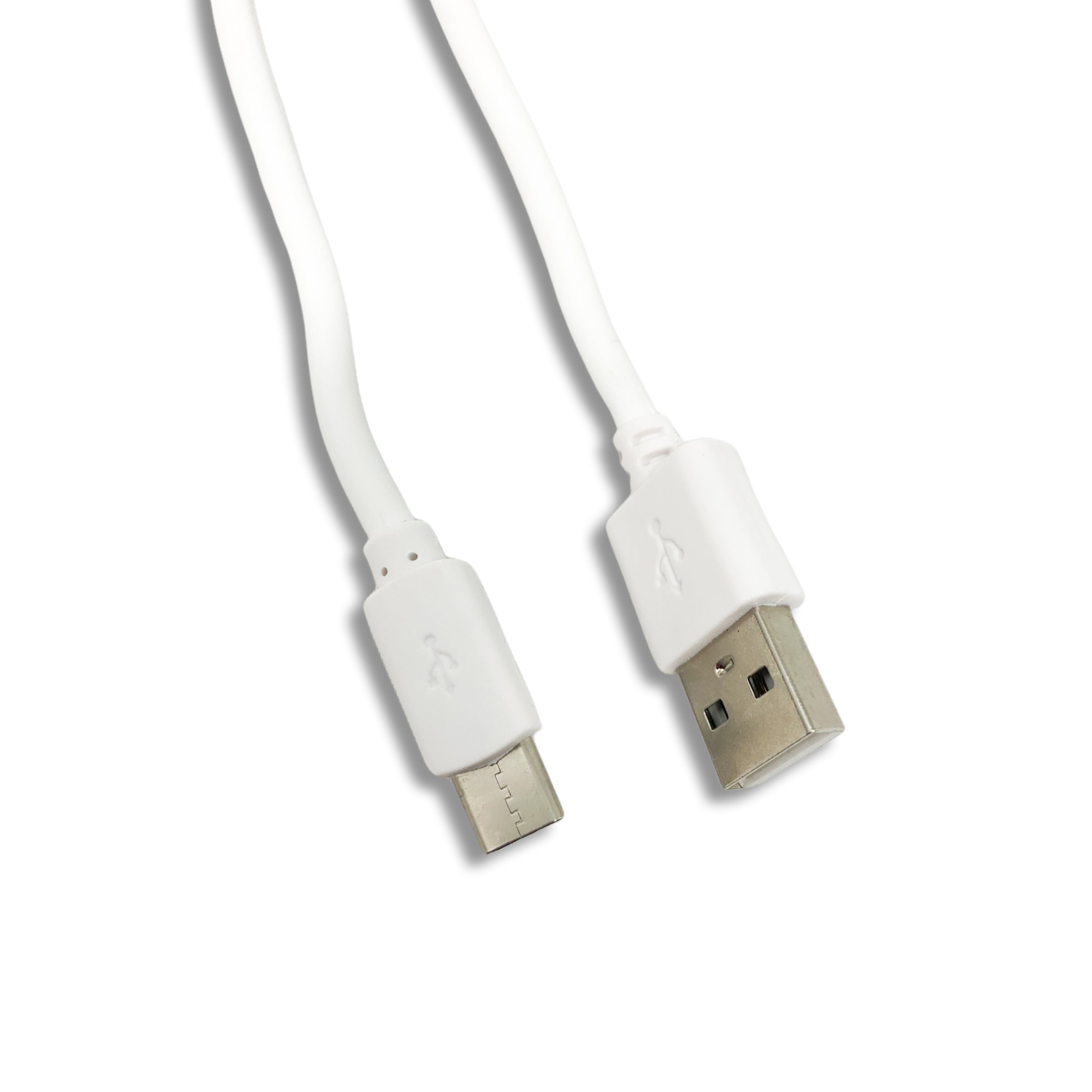 H-basics Ladekabel USB-C 3 meter - für neue modelle Samsung, Huawei,  Xiaomi, Oneplus etc. 2.1A Output Lightningkabel, (300 cm)