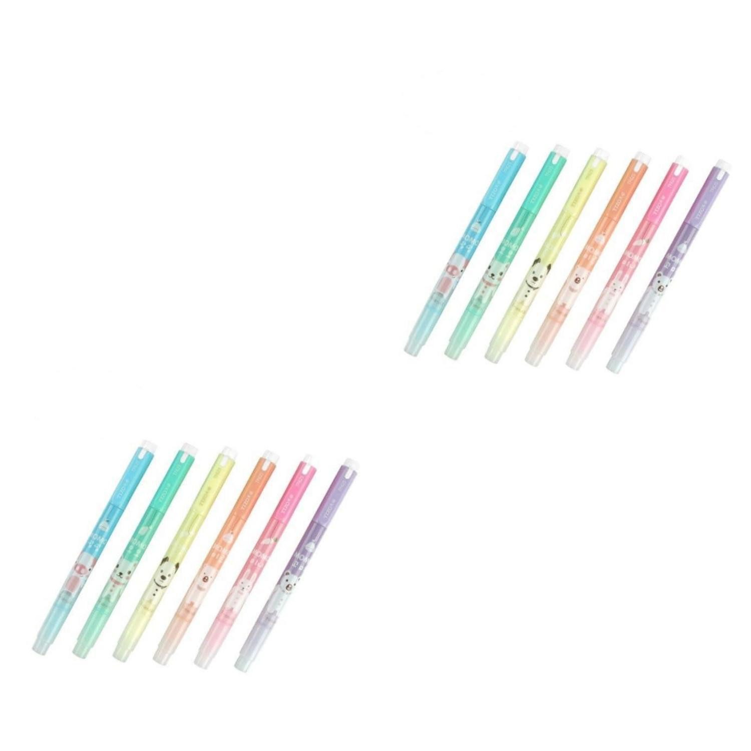 LuxusKollektion Marker Textmarker 6er Set Kinder Glatt