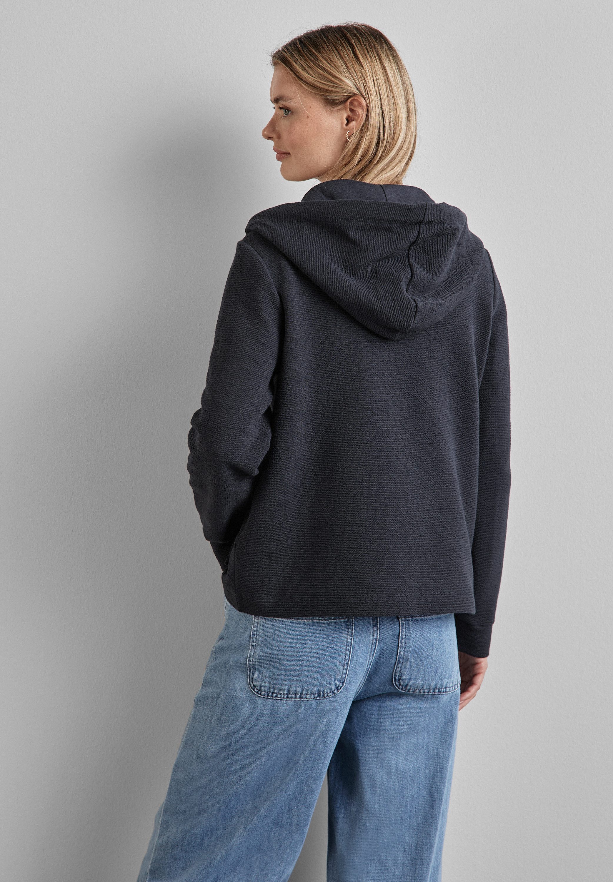 STREET ONE Sweatjacke mit Kapuze