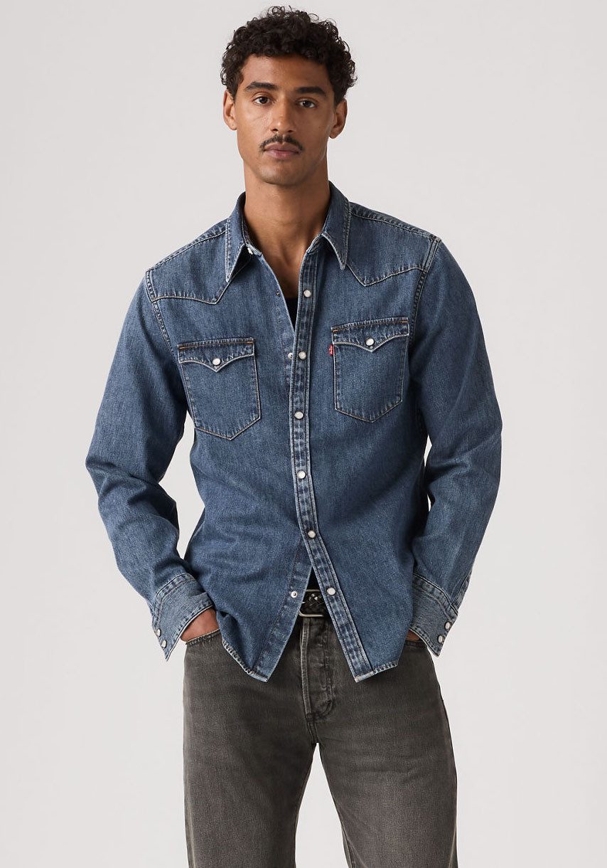 Levi's® Jeanshemd LE BARSTOW WESTERN STAND mit Brusttaschen