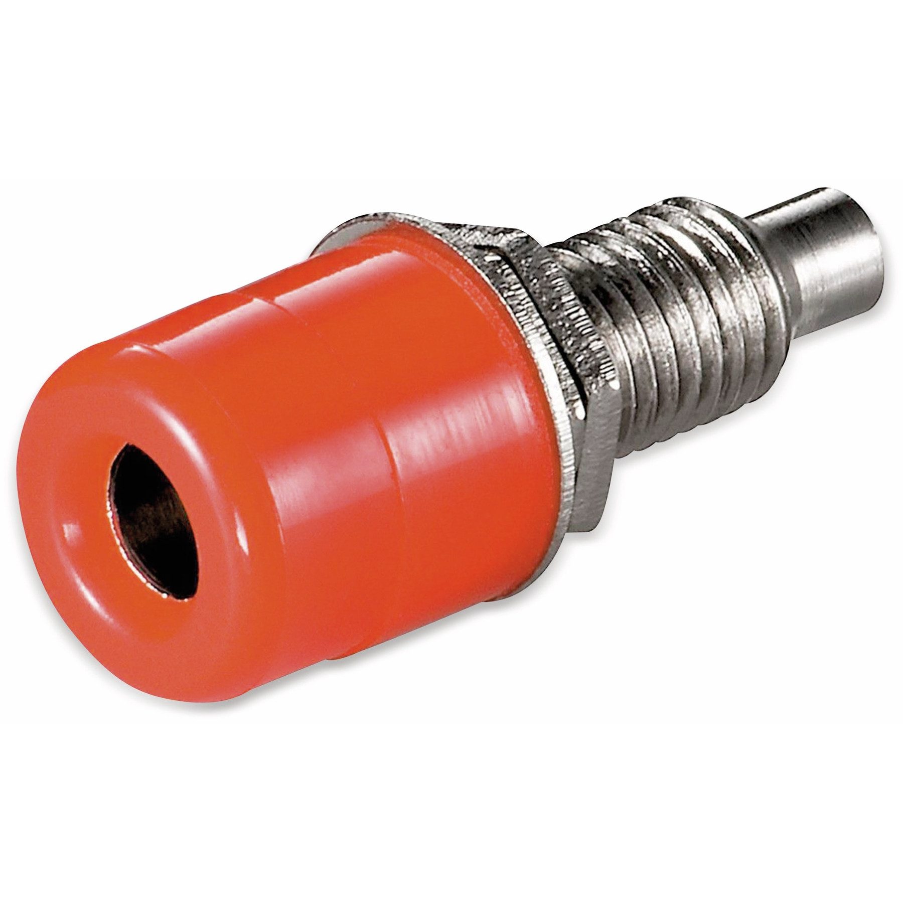 Klemmen GOOBAY Telefonbuchsen 4 mm, rot, 10 Stück