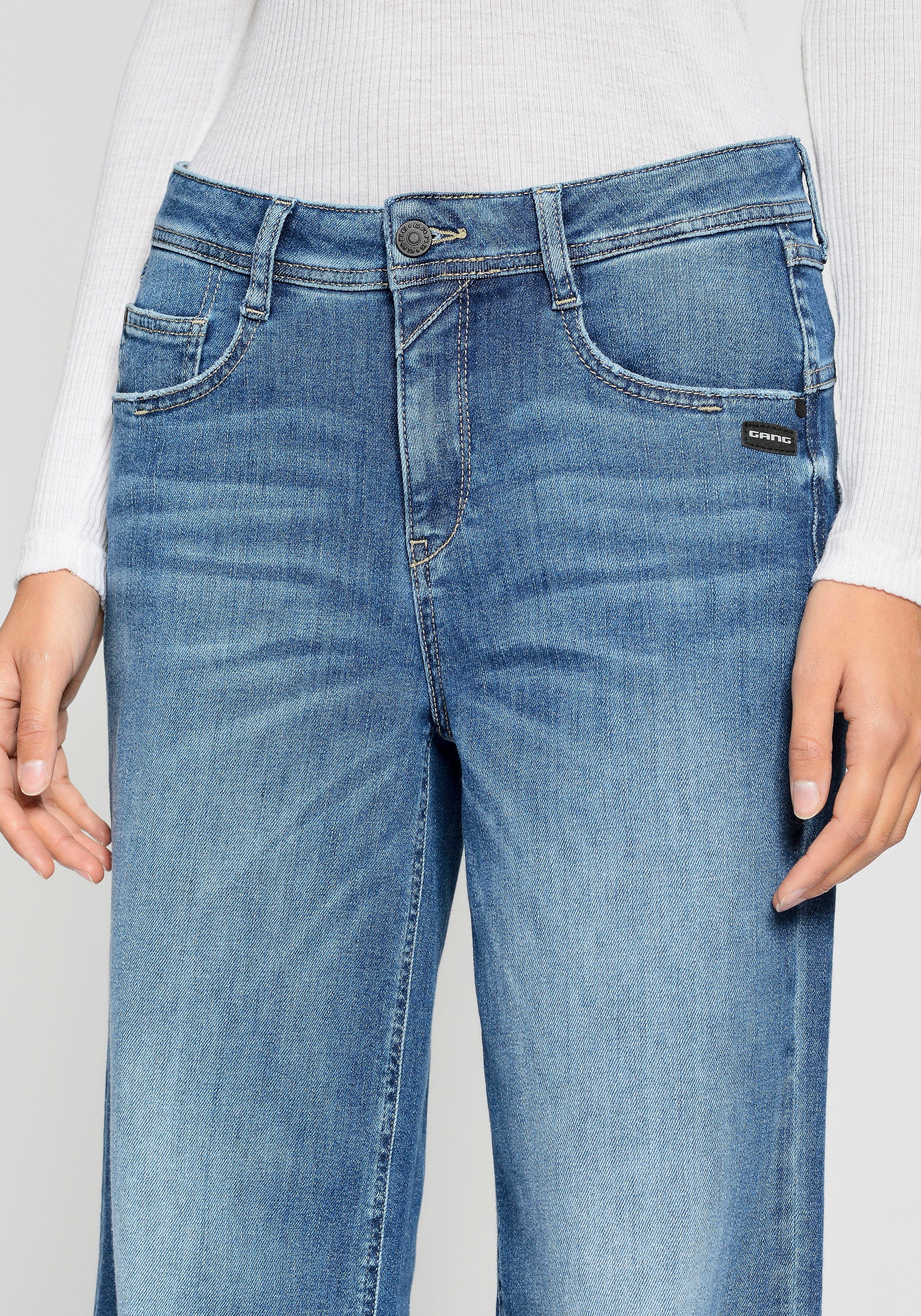 GANG Weite Jeans 94AMELIE WIDE aus Stretch-Denim – Bild 3 von 5