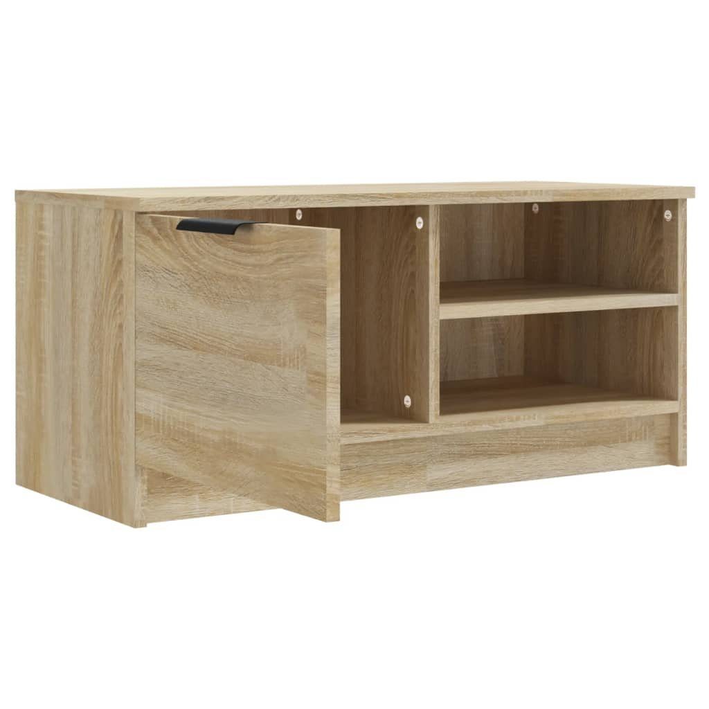 cm 80x35x36,5 Sonoma-Eiche TV-Schrank Holzwerkstoff furnicato