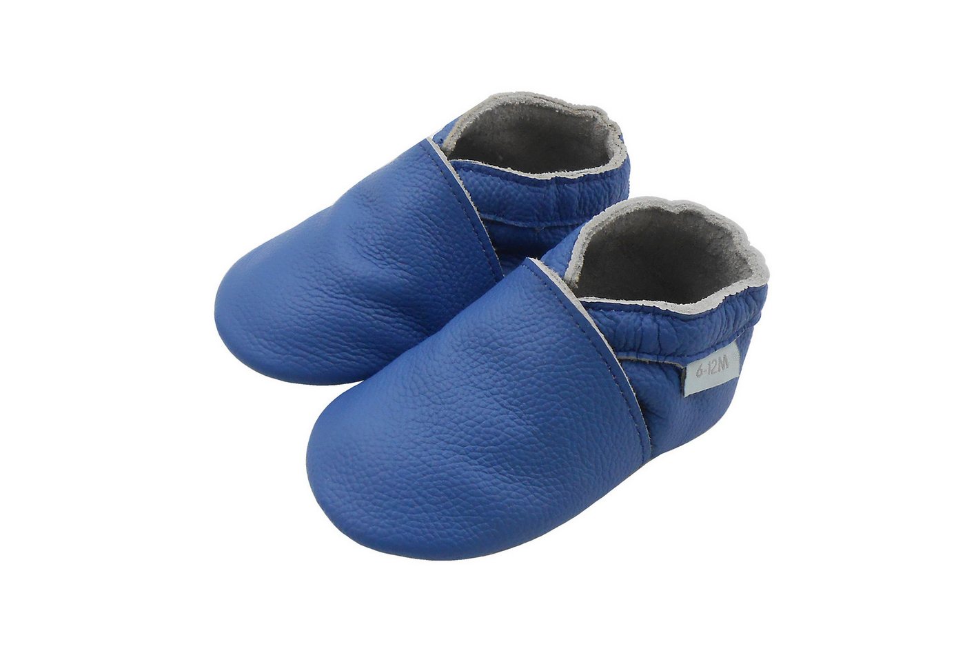Basrakids Basrakids Baby Lauflernschuhe Leder weich rutschfest Krabbelschuhe Hausschuh Rutschfest