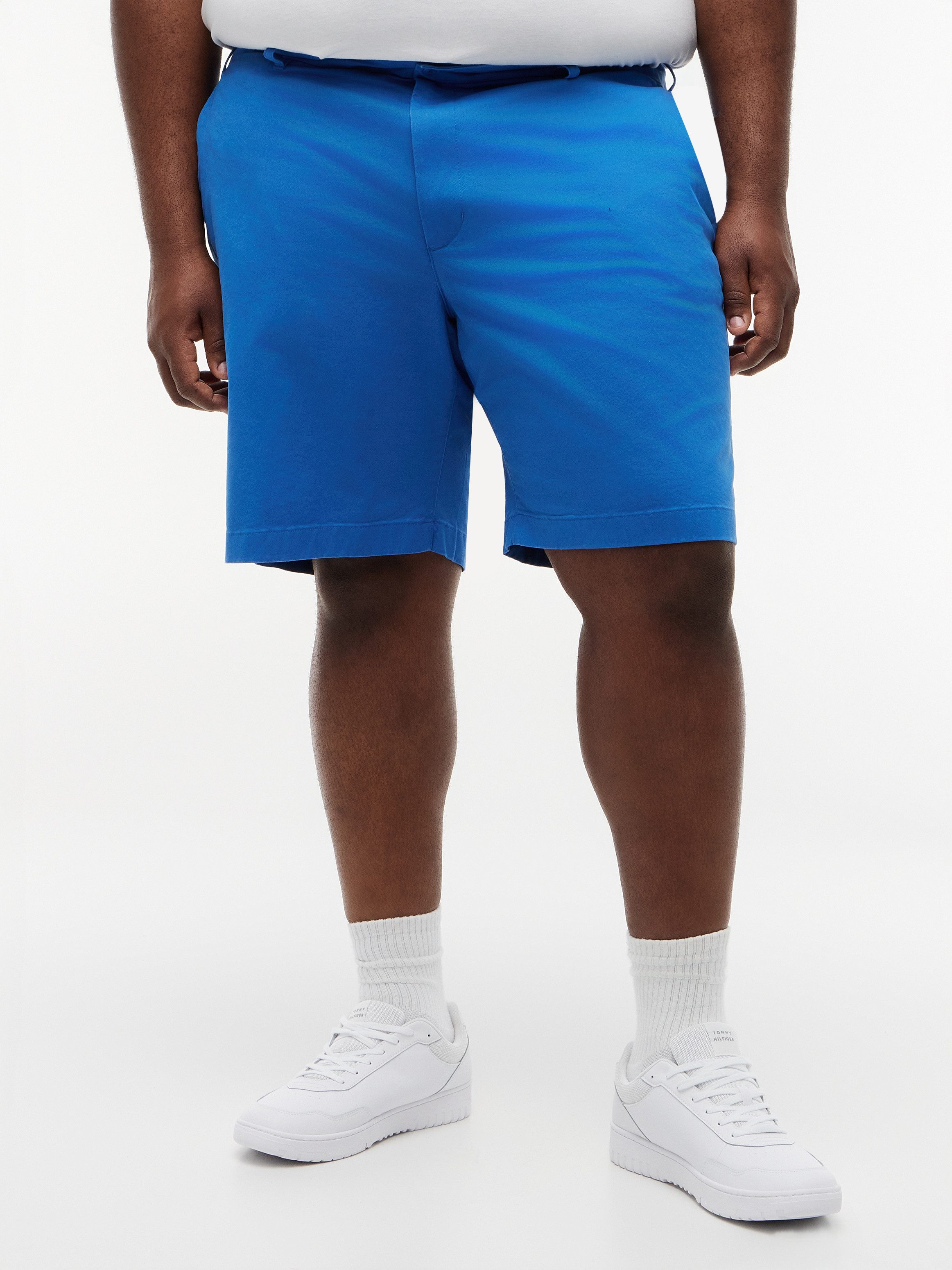 Tommy Hilfiger Big & Tall Chinoshorts BT-DENTON 9.5 ESS TWILL-B Twill, slim fit, Große Größen