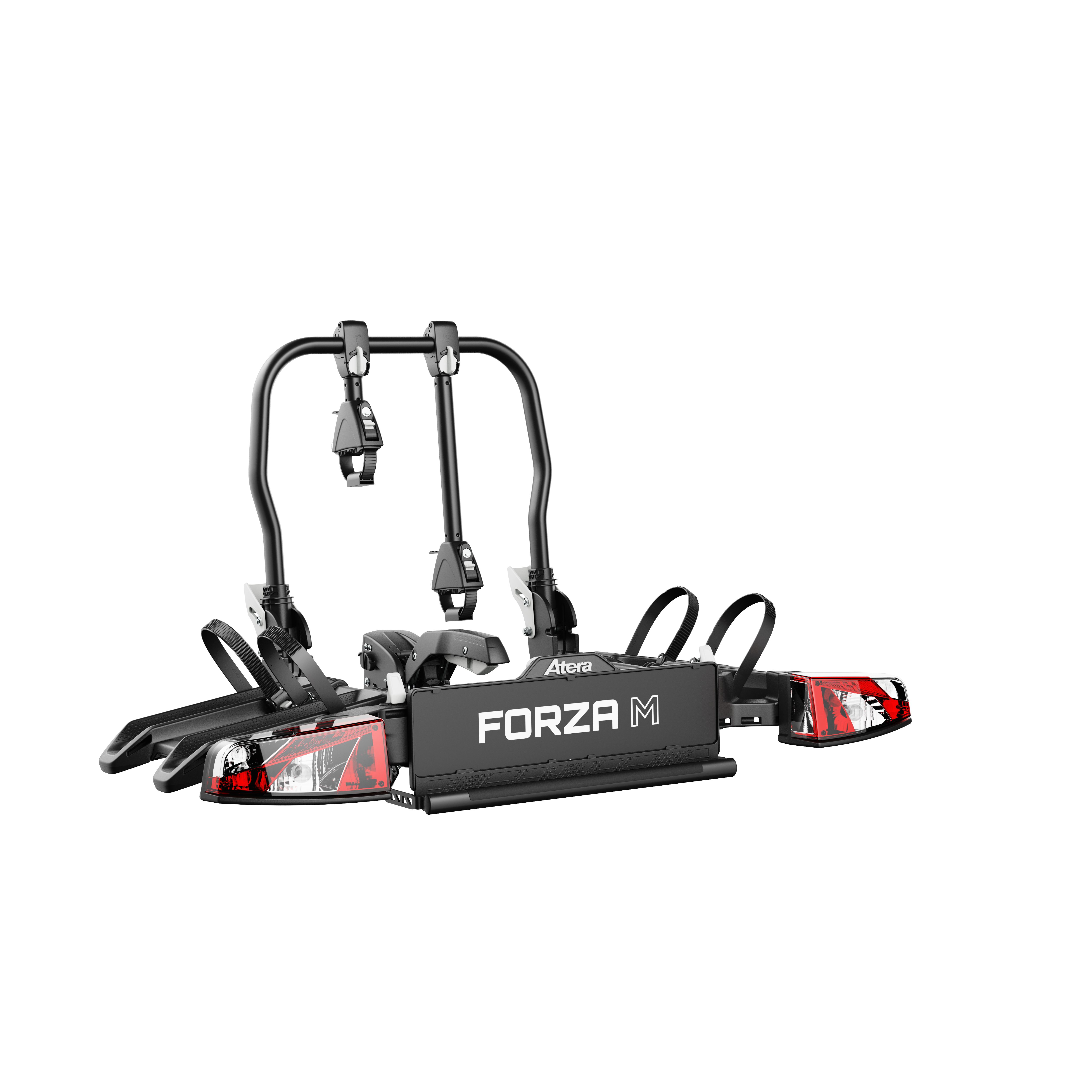 Atera Kupplungsfahrradträger Atera Forza L für 3 Räder faltbar
