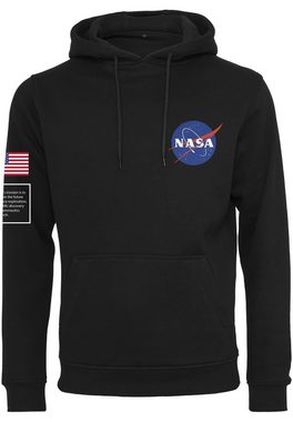 MisterTee Sweatshirt MisterTee Herren NASA Insignia Flag Hoody (1-tlg)